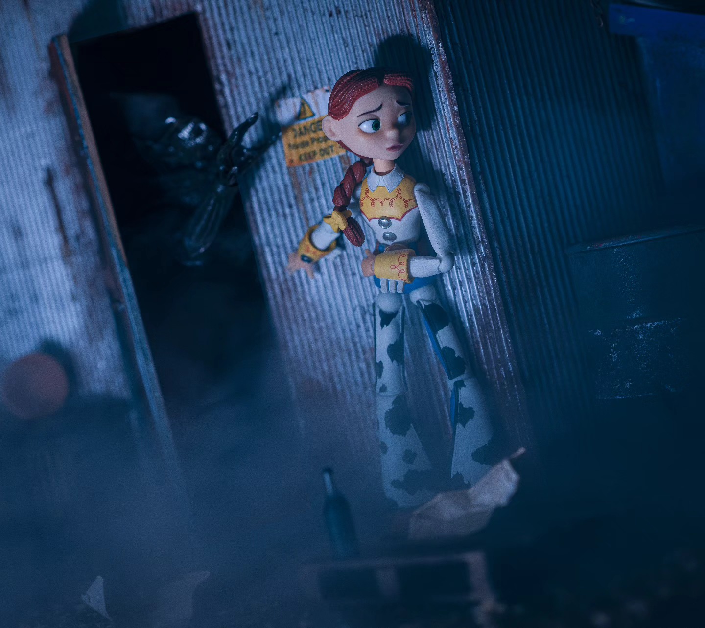 Jessie has clearly raken a wrong turn somewhere!
