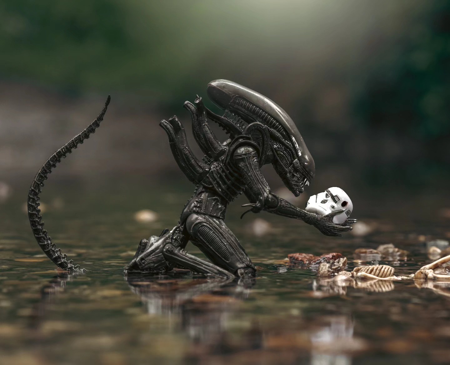Stormtrooper never had a chance!!