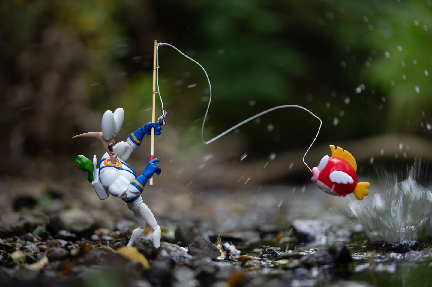 The early worm catches the fish!?