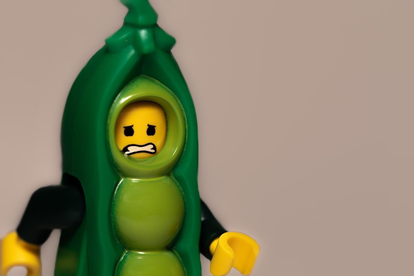 What’s this pea so afraid of?