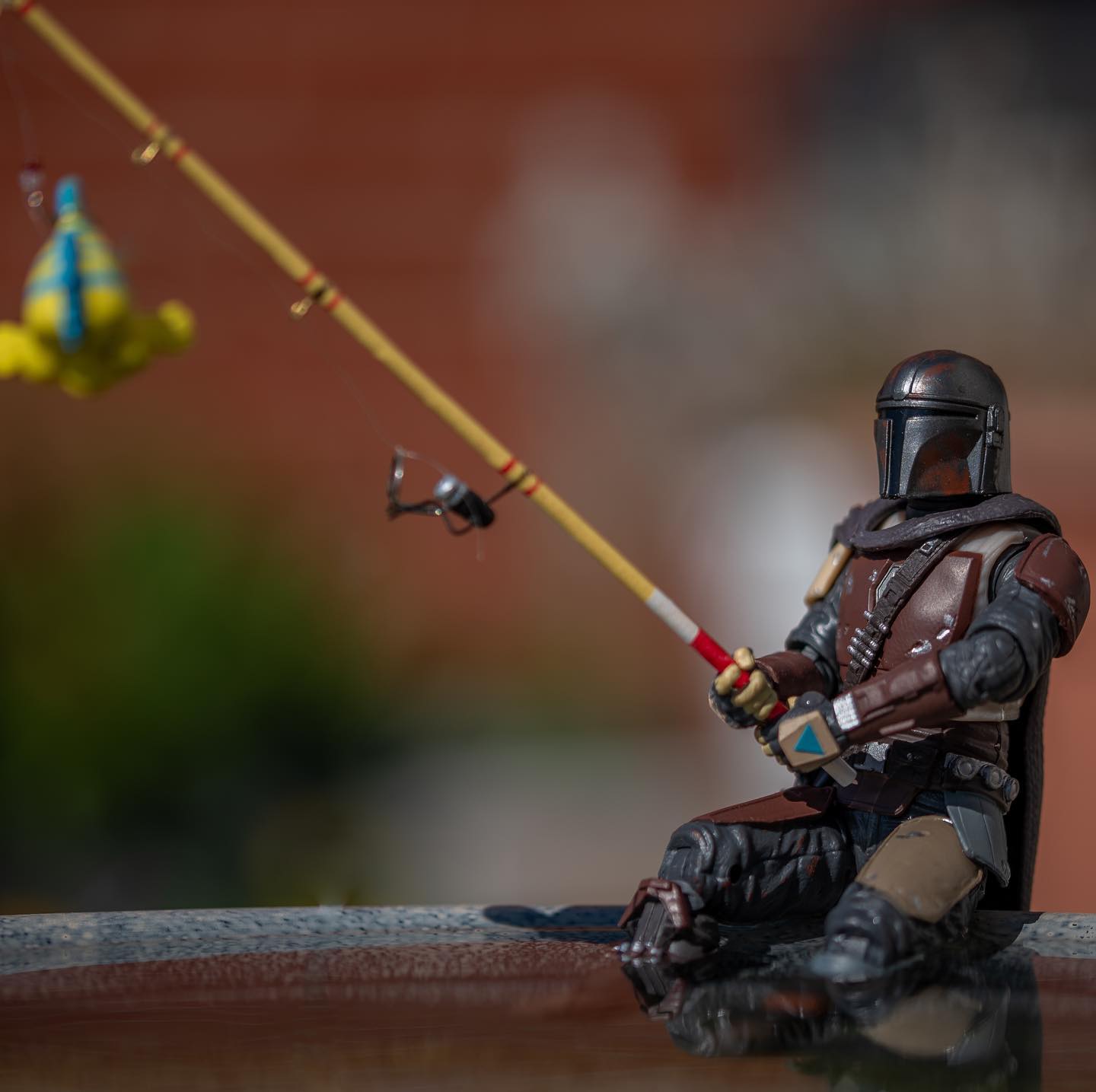 Mando’s taking a breather till his next adventure