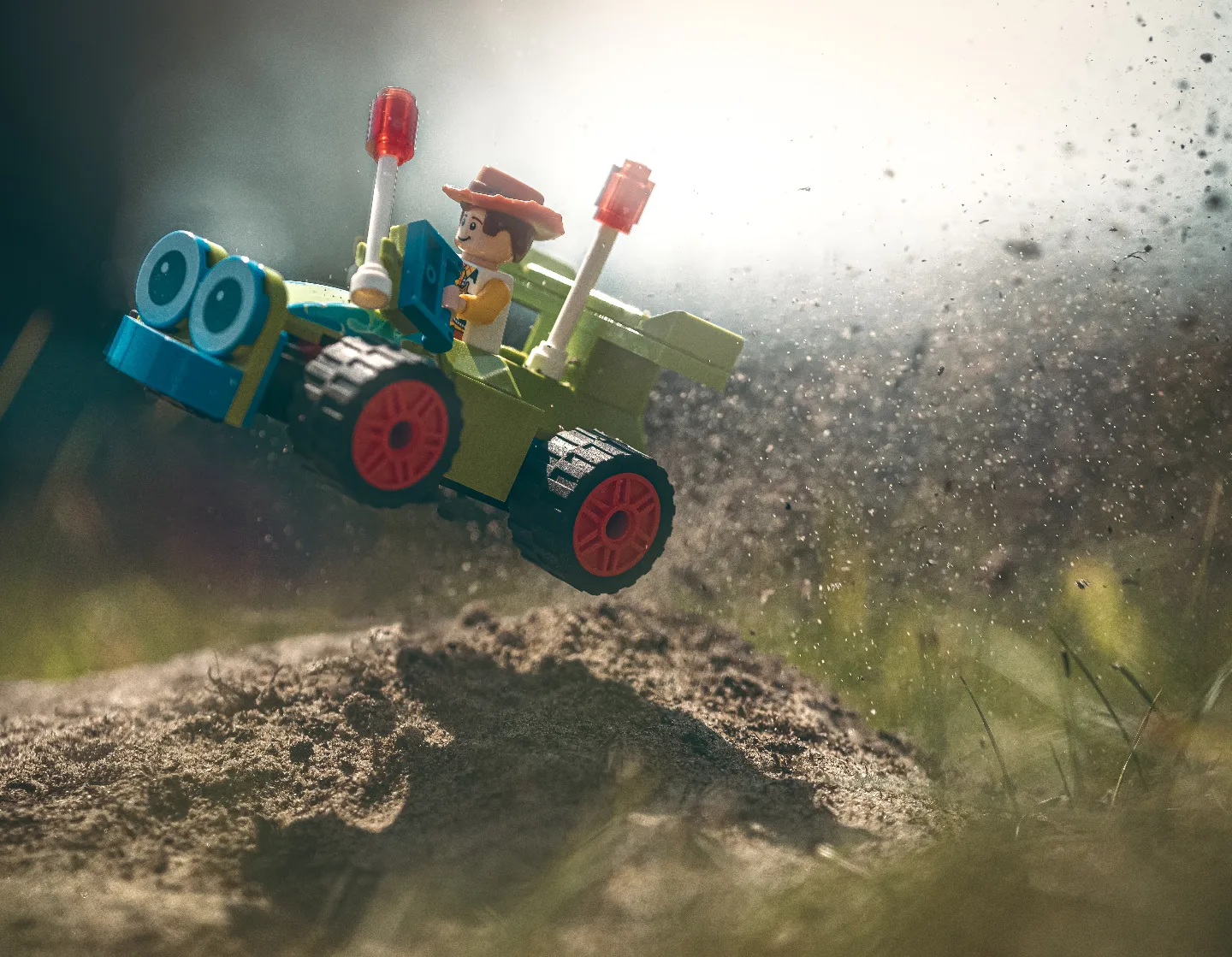 Woody took RC out for a spin!