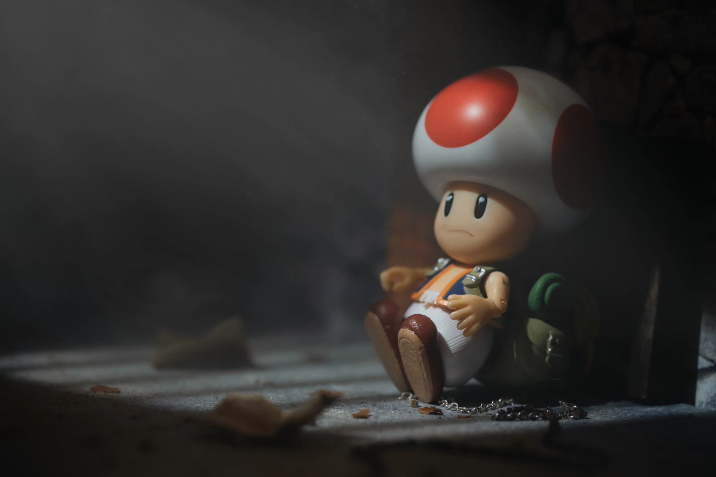 Waiting for Mario to only tell him the princess is in another castle!!
