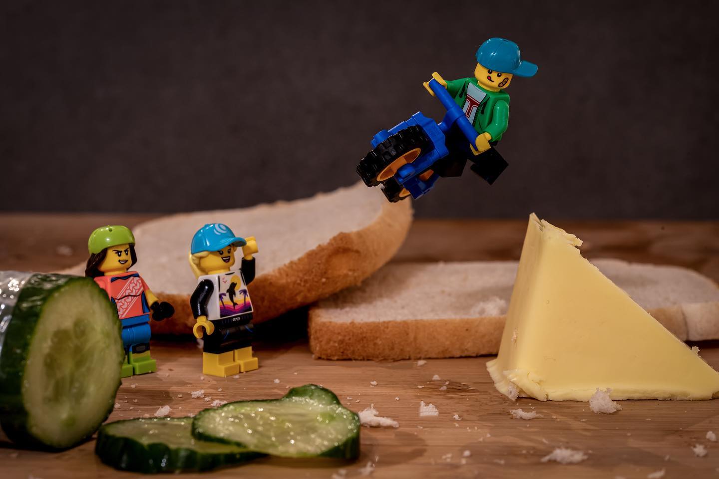 Who said making sandwiches can’t be fun haha