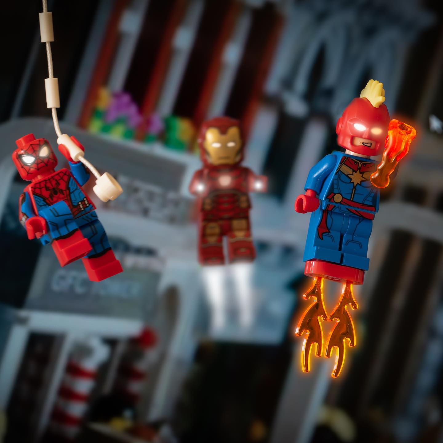 Loving the new and minifigures based on the marvel series! · 2