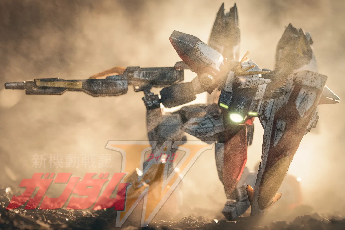 Took the HG Gundam Wing figure I build with my lad out for a photo yesterday morning. Made perfect with a bit