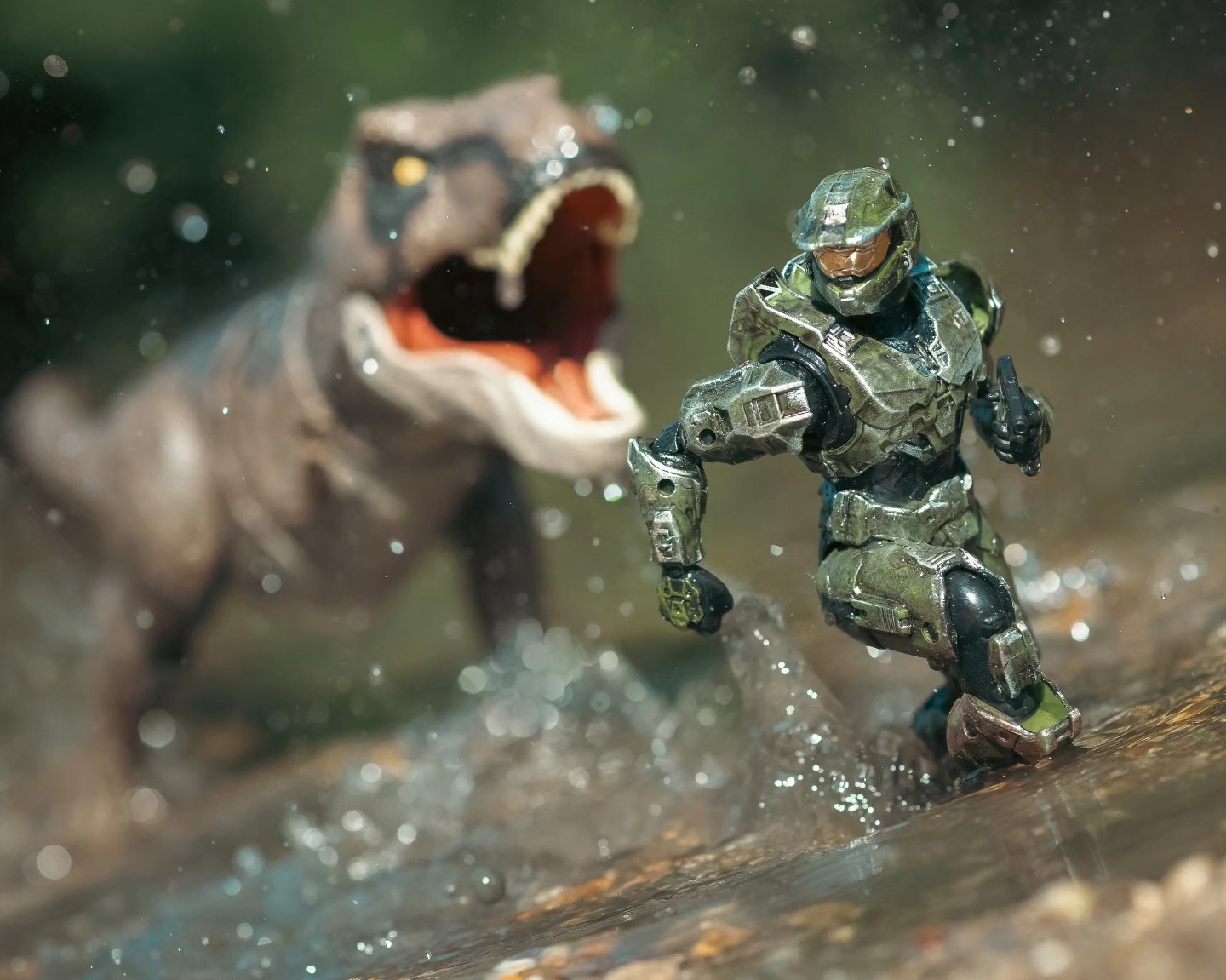 Master chief has bitten off more than he can chew!