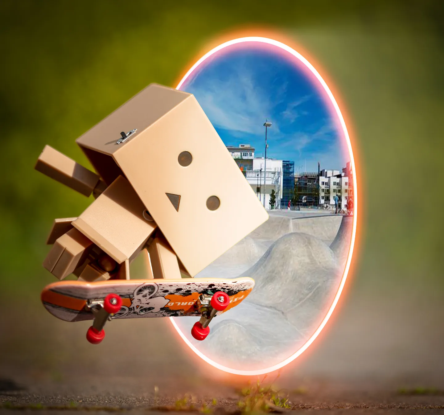 When u wish hard enough, dreams can come true......at least for Cardboard Carl that is!