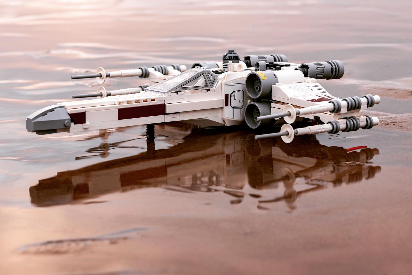 Luke’s off exploring a new world and left R2D2 to guard the ship