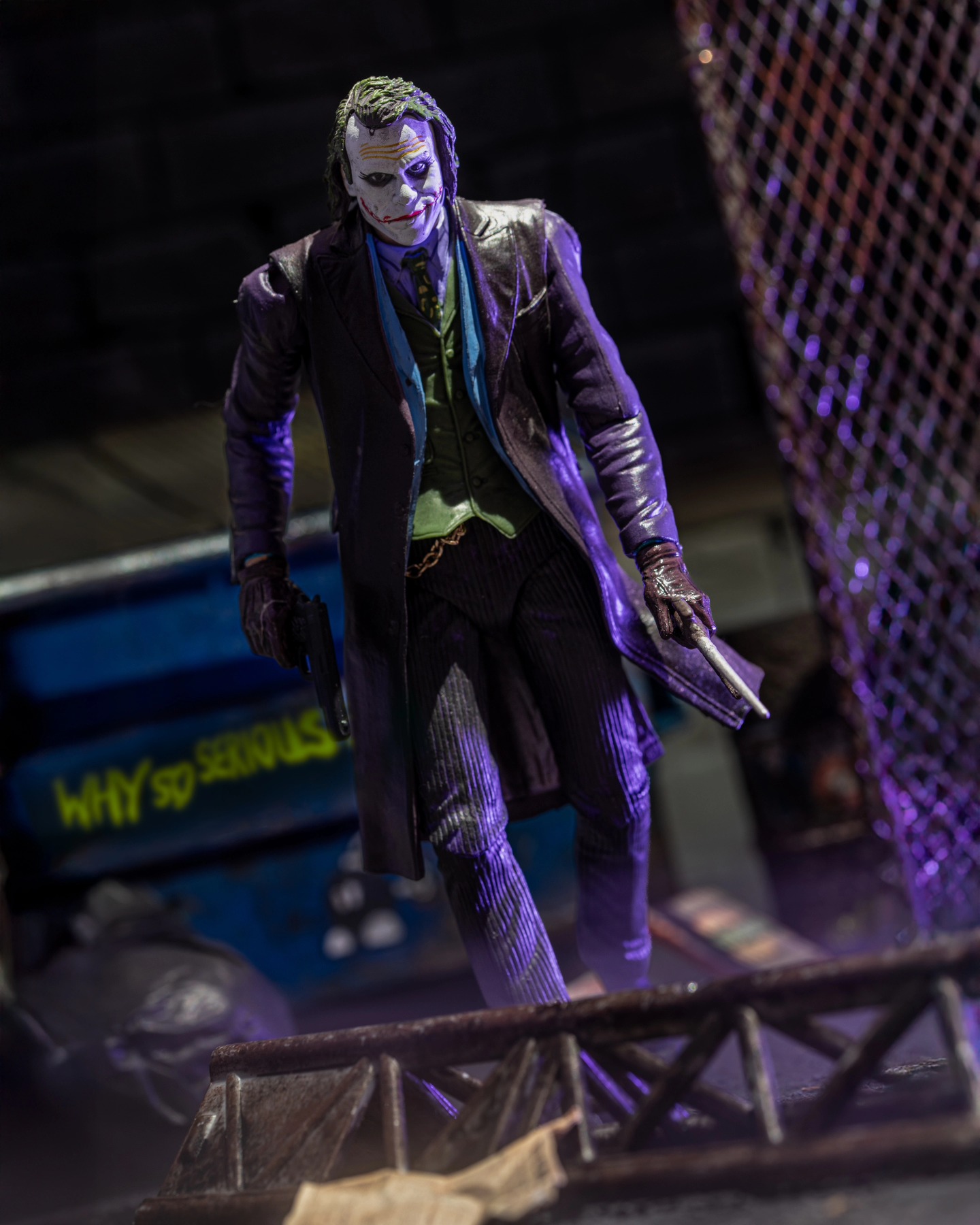 "What doesn't kill you simply makes you stranger!" ~ Joker