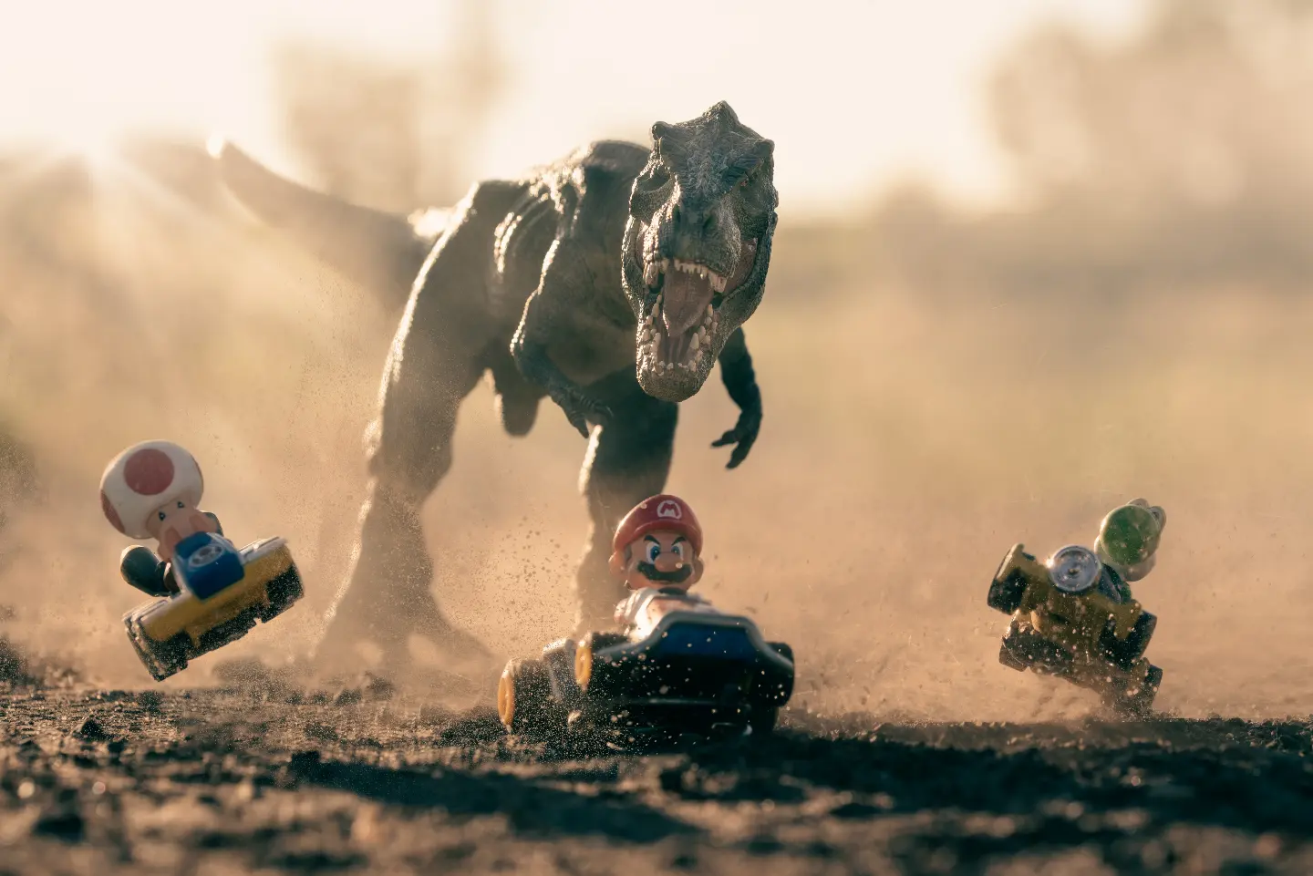 Welcome.......to jurassic kart! S#!t just got real!