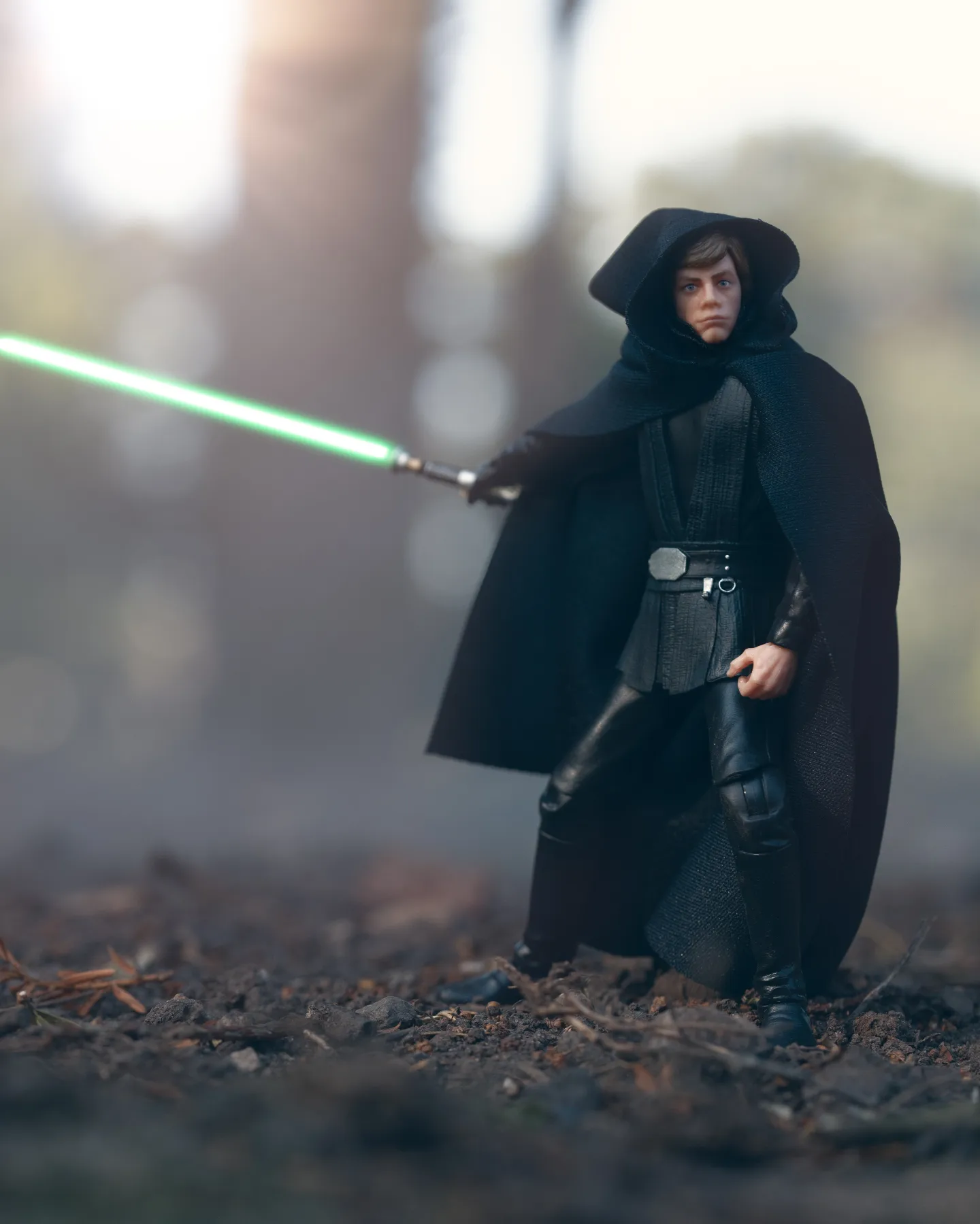 Luke means business