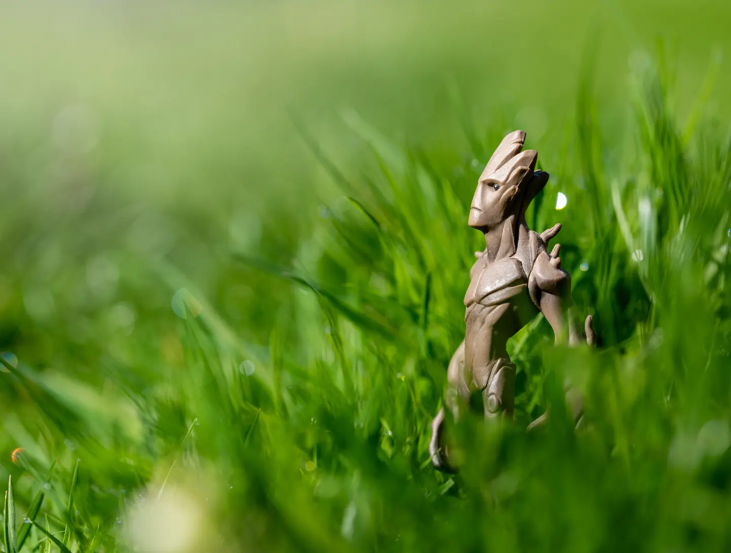 Simple shot using a Disney Infinity groot figure