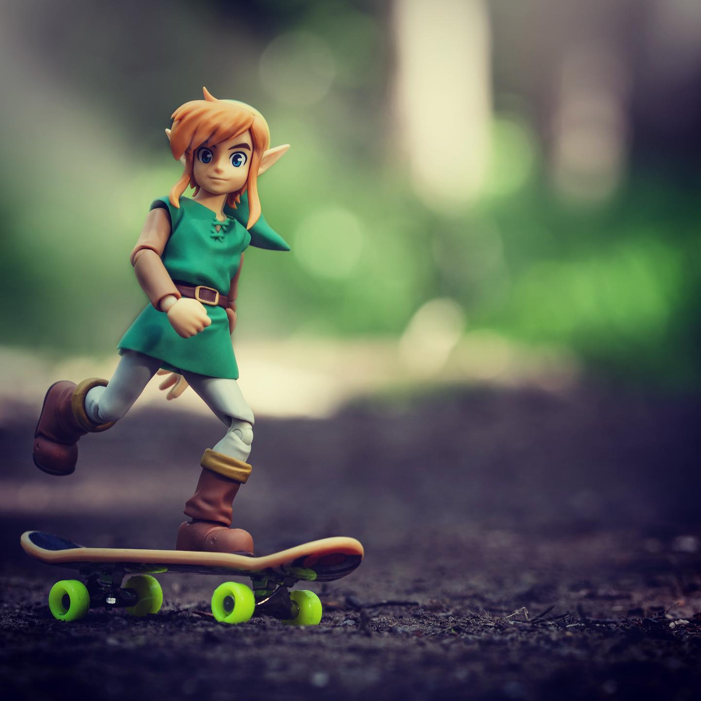 Link’s taking up some new hobbies while he waits for his next adventure!