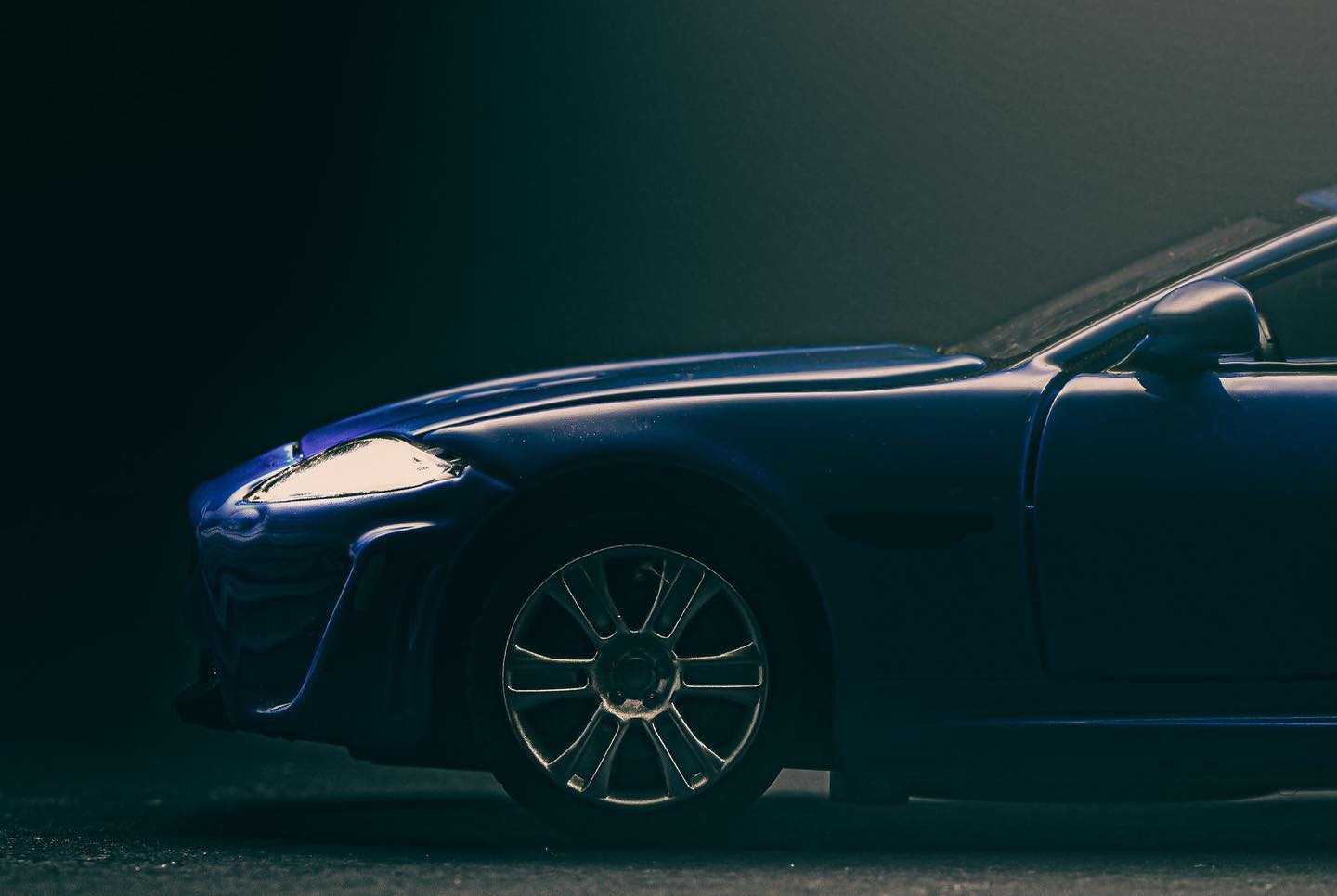 Tried something a bit different tonight, wanted to try make a toy car look realistic. I could have done a lot · 2