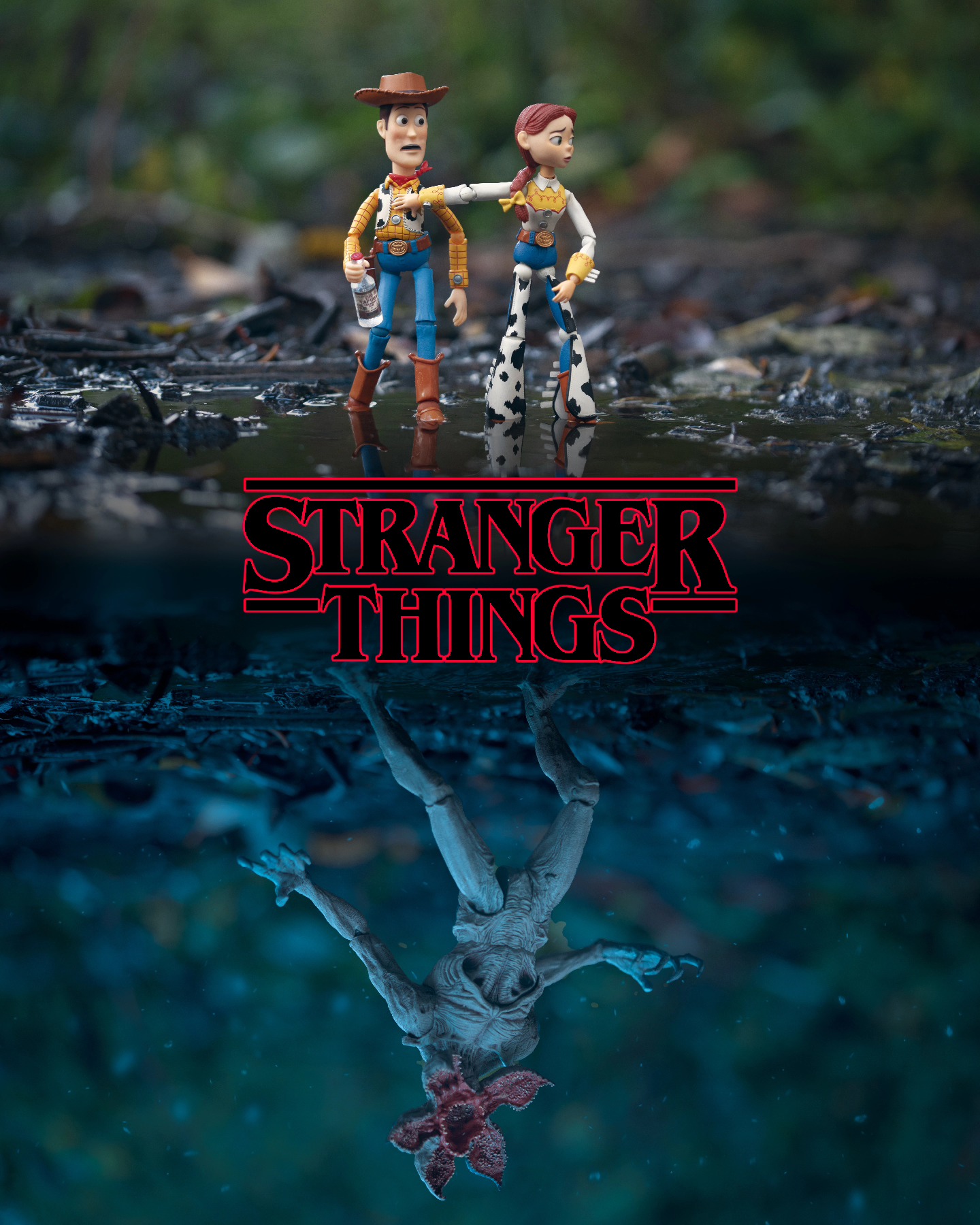 Beware Woody and Jessie! There is a dark presence lurking.......you can feel it Jessie, can't you!